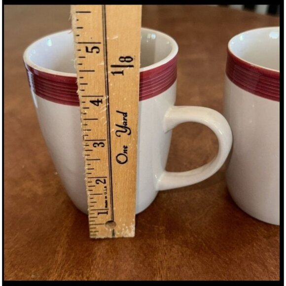 Set Of 2Royal Norfolk Stoneware Coffee Mugs - Picture 4 of 5